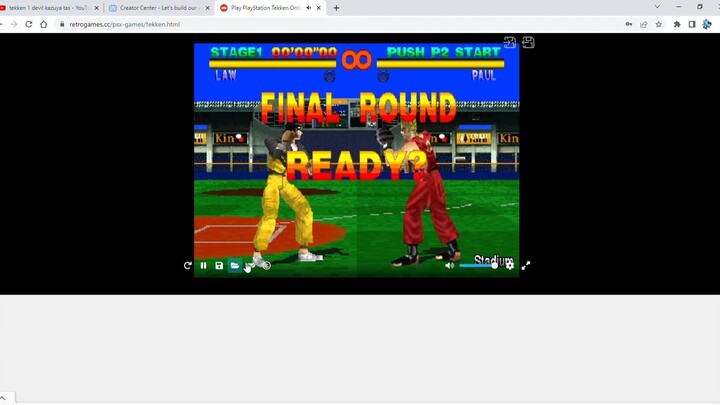 Tekken 1 Marshall Law Ultra Hard Gameplay