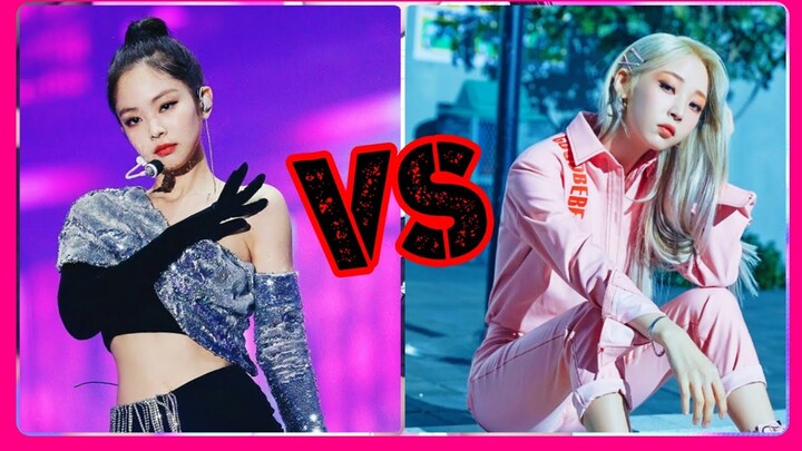 RAP Battle JENNIE (BLACKPINK) VS MOONBYUL (MAMAMOO)