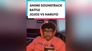 Two great soundtracks. jjba naruto anime animememes fypシ viral