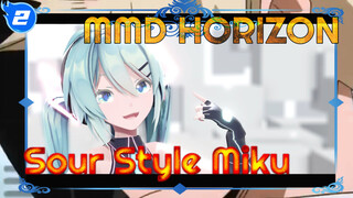 [MMD] HORIZON / Sour Style Miku | 4K | 60 FPS_2