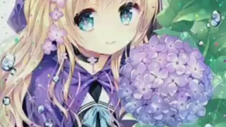 nhiều bông hoa ghê? .tặng mình hả? OK, cảm ơn 😂