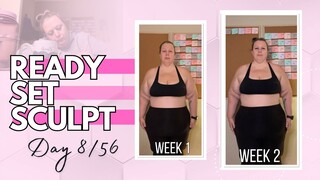 DAY 8 READY SET SCULPT / FEELING LIGHTER & MORE ENERGY / SALMON BURGERS & RICE RECIPE!