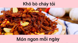 Khô bò cháy tỏi