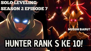 SATU NEGARA SUDAH TAHU! SUNG JINWOO RESMI HUNTER RANK S KE 10!