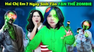 Hai Chị Em Simmy Và Sammy Tóm Tắt 7 Ngày Sinh Tồn TẬN THẾ ZOMBIE Trong Minecraft !