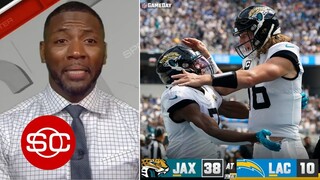 Trevor Lawrence is legit - ESPN reacts The Jaguars DESTROY the Chargers 38-10 in NFL Week 3