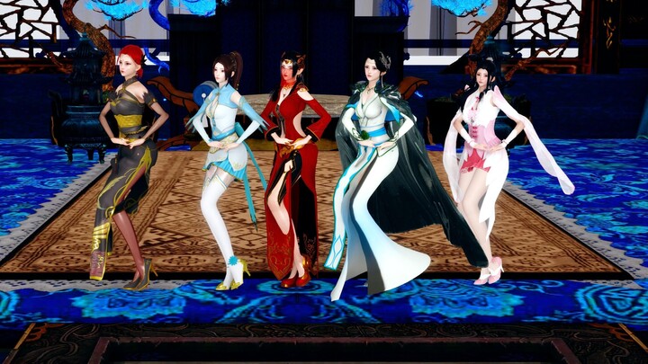 Xiao Yan, we are waiting for you to come back~! Fight against the Five Beauties-Rainbow Beat