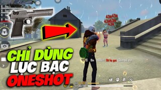 [FREE FIRE] DÙNG LỤC BẠC CHỈ BẮN ONESHOT RA ĐẠN LÀ VÀO ĐẦU CHẤP THUA 3 ROUND VÀ GẠ TEAM UP TANK BO