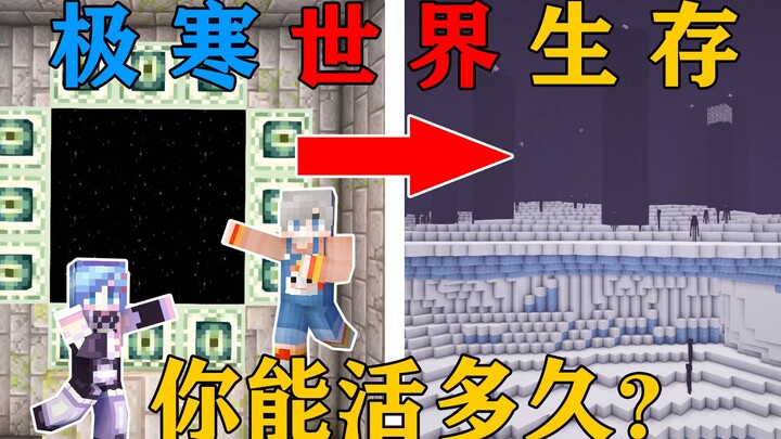 MC全球冰封3！当整个末地被大雪覆盖？你该怎么生存？我的世界Minecraft