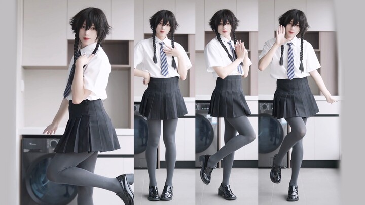 小男孩衬衫配厚灰美学，看着就热🥵