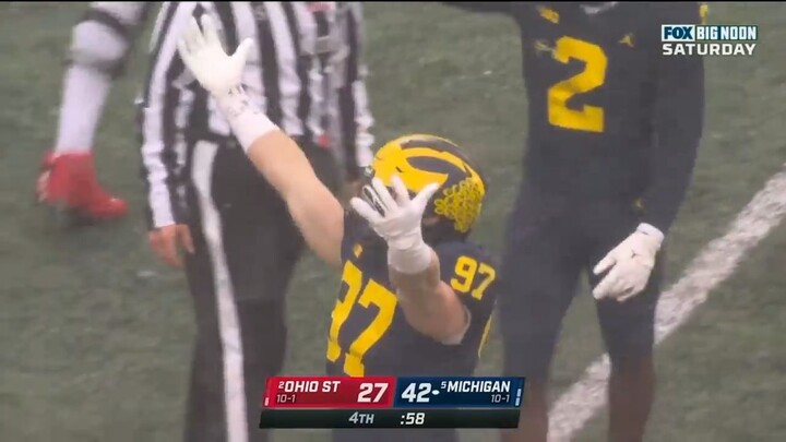 #2 Ohio State v #5 Michigan Highlights _ College Football Week 13 _ 2021 College