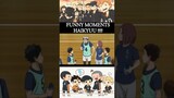 ✨Haikyuu✨ Funny Moments #shorts #funny #anime #sports