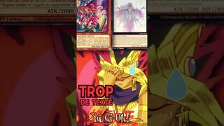 La carte Yu-Gi-Oh! avec le PLUS de MOTS