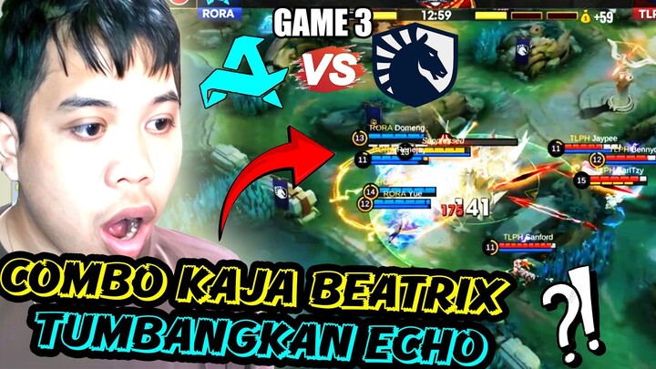 RORA VS ECHO LIQUID GAME 3 MPL PH PLAYOFF