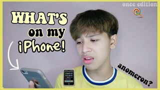 What's on my iPHONE 2019! once edition (may ano?!) | Sean Gervacio