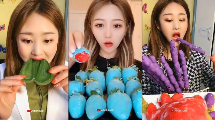 얼음ASMR 바질씨드 얼음먹방 리얼사운드 AMAZING CRUNCHY BASIL SEEDS ICE Eating MUKBANG SATİSFYİNG #112