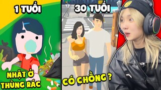 Nếu Như Ruby Có CUỘC SỐNG TỪ 1 ĐẾN 100 TUỔI Trong Life Simulator !?