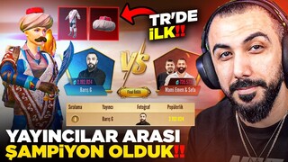 YAYINCI HESAPLAŞMASI ŞAMPİYONU OLDUK!! 🏆 TR'DE İLK KALICI SARAY SETİ! (AŞIRI NADİR) | PUBG MOBILE