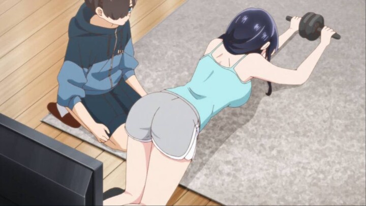 Chizuru latihan olahraga sama cowo baru