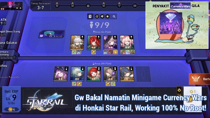 (Honkai Star Rail) Gw Bakal Namatin Minigame Currency Wars di HSR, Working 100% No Root!