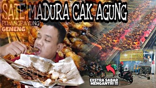 MANTAP BANGET NIH IRISAN DAGING GEDE GEDE //sate ayam Madura cak agung pilangpayung - kuliner ngawi