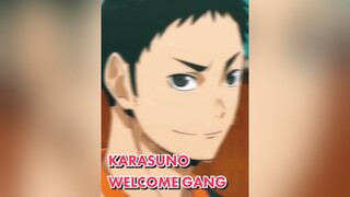 The Karasuno Welcome Gang 🤩 haikyuu  haikyuuedit karasuno daichi sugawara tanaka theonlywelcomematsIwant