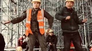 Take a break and do a robot dance for everyone