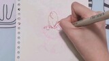 [Painting]Drawing outline for a picture