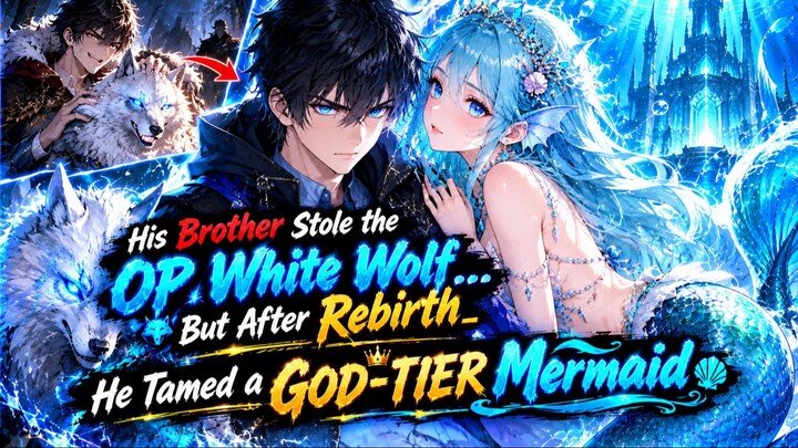 His Brother Stole the OP White Wolf... But After Rebirth, He Tamed a GOD-TIER Mermaid! | Manhwa