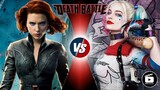 Begini Hasil Akhir Pertarungan Jika Superhero Melawan Psikopat (BLACK WIDOW VS HARLEY QUINN)