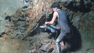 PART 3 : GAMIT KAMI NG DEMOLITION HAMMER PARA MABILIS MATIPAK ANG BATO!