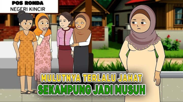 Ratu Julid! Mulutnya Terlalu Jahat Sampai Satu Kampung Memusuhinya!  Drama Anima