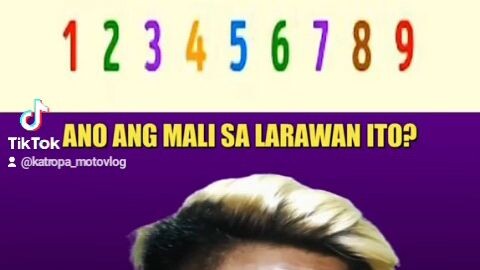 Ano ang "MALI" sa larawang ito?