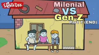 Pengangguran Milenial VS Pengangguran Gen Z Part 7 END  (Animasi Sentadak)