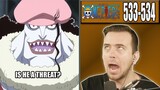 IS HODY REALLY A THREAT? - One Piece Episode 533 and 534 - Rich Reaction