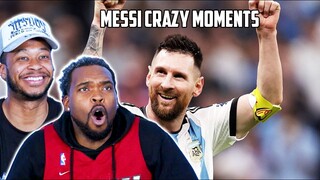 Americans React to WTF Happened There? Lionel Messi Crazy Moments