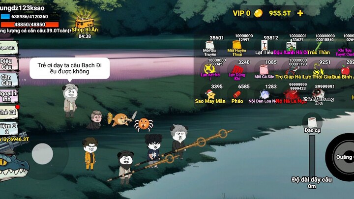 câu cá vạn cân #BuildaGame #钓魂 #41824303