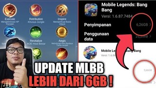 BURUAN CEK SEKARANG ! UPDATE MLBB TERBARU JADI 6GB LEBIH !!