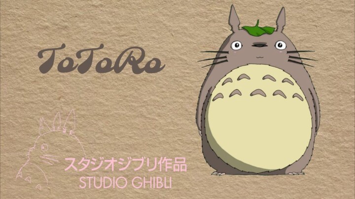 TOTORO ghibli [coretan mudah] part 3