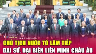 Chủ tịch nước Tô Lâm tiếp đại sứ, đại biện liên minh châu Âu