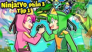HIHA QUAY TRỞ LẠI THẾ GIỚI NINJA YO GẶP YOMOST TRONG MINECRAFT*HIHA NINJA YO PHẦN 3 TẬP 1 😍🤩