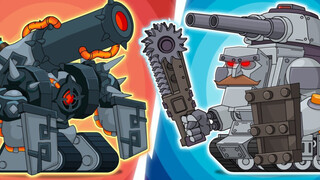 【Animasi Tank】Dua Pahlawan Bertarung