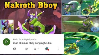 MOD SKIN NAKROTH BBOY CÔNG NGHỆ - FULL HIỆU ỨNG - ÂM THANH - ICON