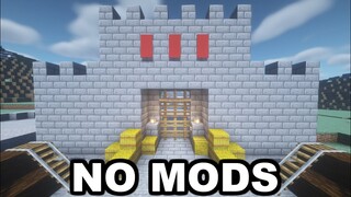 How to Make Automatic Castle Gate in Minecraft 1.17/1.18