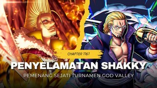 PENYELAMATAN SHAKKY DI GOD VALLEY - Manga One Piece Chaptar 1161