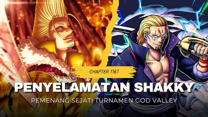 PENYELAMATAN SHAKKY DI GOD VALLEY - Manga One Piece Chaptar 1161