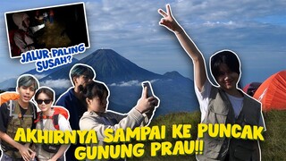 FIRST TIME! AKHIRNYA SAMPE KE PUNCAK GUNUNG PRAU BARENG CELI!! - PART 2