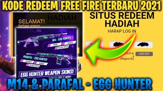 BURUAN..!! KODE REDEEM FREE FIRE TERBARU 2021 HARI INI M14 & PARAFAL - EGG HUNTER