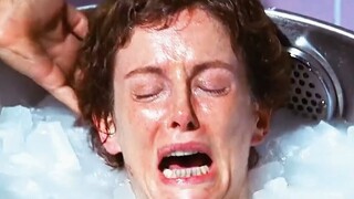 女人发烧105度，医生直接把她放进了装满冰块的水桶里