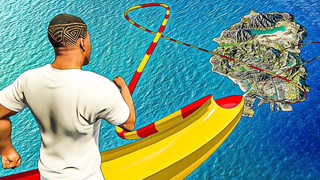 ฉันพบสไลเดอร์น้ำที่สูงที่สุดในโลกใน GTA 5